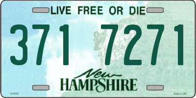 NH license plate 3717271