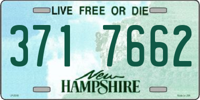 NH license plate 3717662