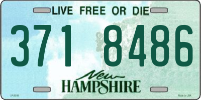 NH license plate 3718486