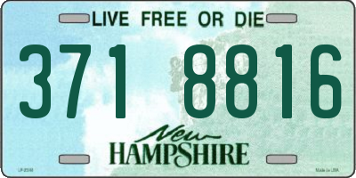 NH license plate 3718816