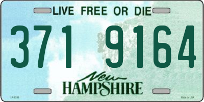 NH license plate 3719164