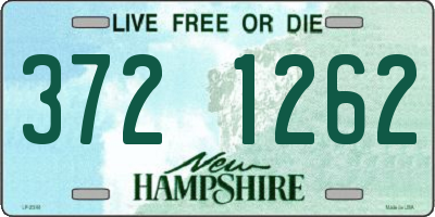 NH license plate 3721262