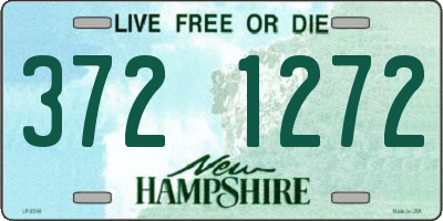 NH license plate 3721272