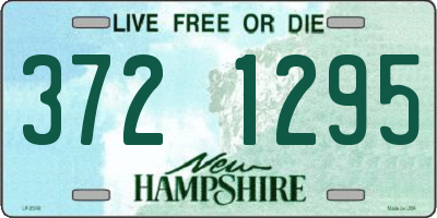 NH license plate 3721295
