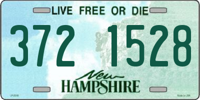 NH license plate 3721528