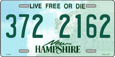 NH license plate 3722162