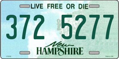NH license plate 3725277