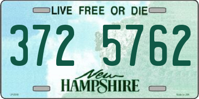 NH license plate 3725762