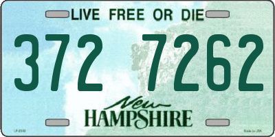 NH license plate 3727262