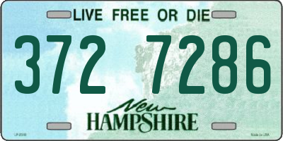 NH license plate 3727286