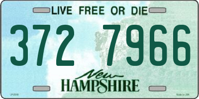 NH license plate 3727966