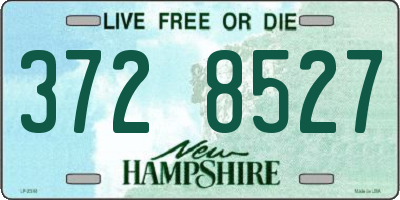 NH license plate 3728527