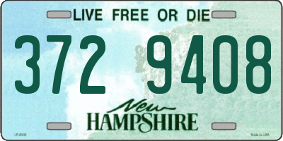 NH license plate 3729408