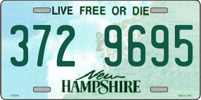 NH license plate 3729695