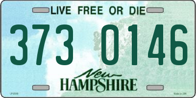 NH license plate 3730146