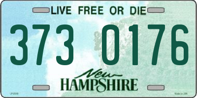 NH license plate 3730176