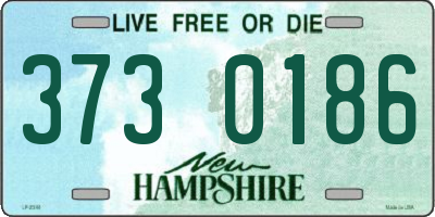 NH license plate 3730186