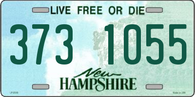 NH license plate 3731055