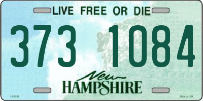 NH license plate 3731084