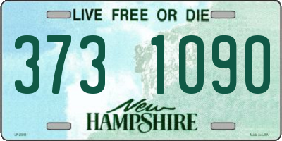 NH license plate 3731090
