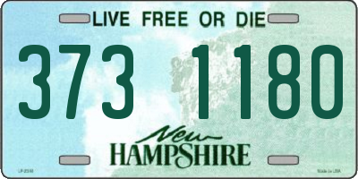NH license plate 3731180