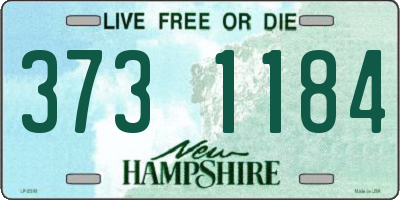NH license plate 3731184