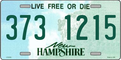 NH license plate 3731215