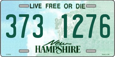 NH license plate 3731276