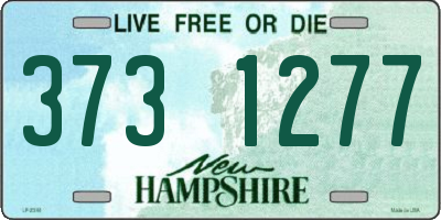 NH license plate 3731277