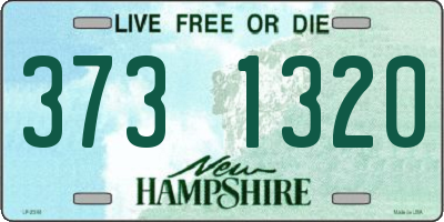 NH license plate 3731320