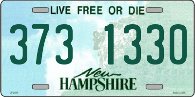 NH license plate 3731330
