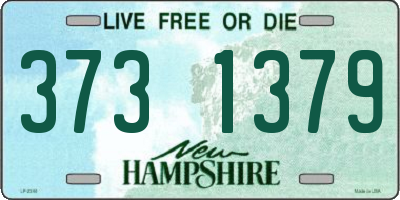 NH license plate 3731379