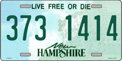 NH license plate 3731414