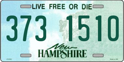 NH license plate 3731510