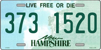 NH license plate 3731520