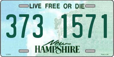 NH license plate 3731571