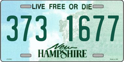 NH license plate 3731677