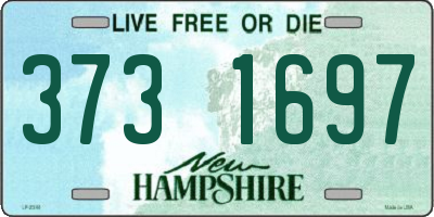 NH license plate 3731697