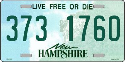 NH license plate 3731760