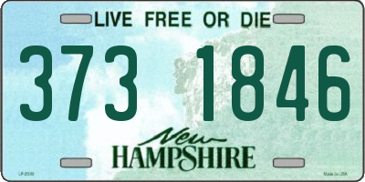 NH license plate 3731846