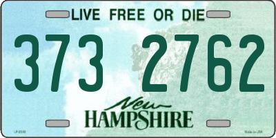 NH license plate 3732762