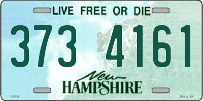NH license plate 3734161