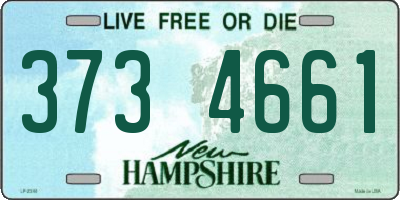 NH license plate 3734661