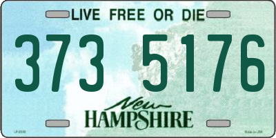 NH license plate 3735176