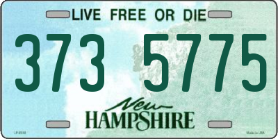 NH license plate 3735775