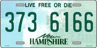 NH license plate 3736166