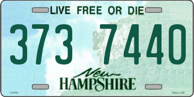 NH license plate 3737440