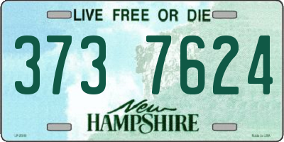 NH license plate 3737624