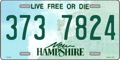 NH license plate 3737824