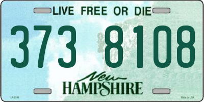 NH license plate 3738108